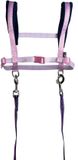 Vedes Funny Horses Hearts paardenhalster roze verstelbaar