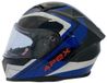 Apex FI100 Valencia Casque intégral - Noir/Blanc/Bleu - Taille XS