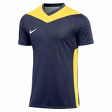 Nike Dri-FIT Park Derby IV Shirt Heren - Maat M - Donkerblauw/Geel