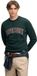 Superdry Athletic Applique Relaxed Sweatshirt Enamel Green S Man