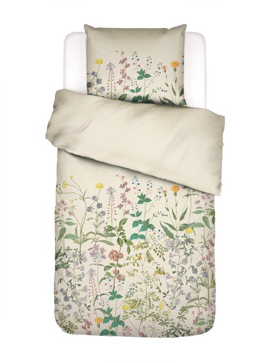 Essenza Augustina Dekbedovertrek Vanille - Eenpersoons – 140x200/220 cm