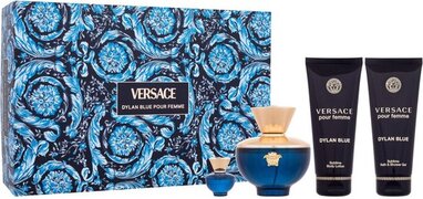 Versace Pour Femme Dylan Blue EDP 100 ml + EDP MINI 5 ml + SG 100 ml + BL 100 ml