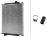HELLA Radiateur pour refroidissement moteur, avec ailettes de refroidissement soudées, dimensions 663 x 568 mm, adapté pour RENAULT TRUCKS
