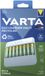 VARTA Eco Charger Multi Recycled - Snellader voor 1-8 AA & AAA Oplaadbare Batterijen - USB-C