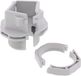 Wiska 10108667 Wartel Met contramoer M50 Polyamide Grijs-wit (RAL 7035) 1 stuk(s)