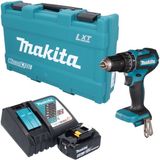 Makita DHP 485 RT1K accu-slagboormachine 18 V 50 Nm borstelloos + 1x accu 5,0 Ah + oplader + koffer