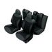 DBS 1010732 autostoelhoezen - op maat - hoogwaardige productie - snelle montage - compatibel met airbag - Isofix