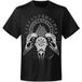 Hysteria Ink T-shirt - Valknut 3 Raven - S tot 4XL - voor Mannen - zwart