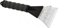 Merkloos / Sans marque Autoraamkrabber IJskrabber soft grip grijs 25 cm