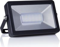 Smartwares LED Schijnwerper - Zwart - 10W - Slimline - IP44