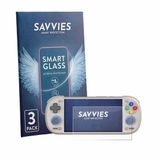 Savvies 3 Stuks Screenprotector - Geschikt voor Retroid Pocket 6 - Transparant
