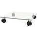 Icecat Support Carré Pour Plantes 2 Pcs Verre Trempé 35 X 35 Cm
