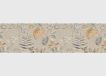AG Design AWB 8432 Zelfklevende rand, bloemenornamenten, zelfklevende decoratie voor muren, meubels, behang, wandbekleding en deuren, folie, meerkleurig, breedte 500 cm x hoogte 14 cm