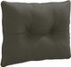 vidaXL Coussin de dossier PUTTEN 100% Polyester Anthracite 50 x 40 x 10 cm