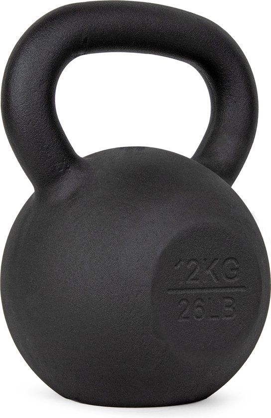 VirtuFit Kettlebell Pro - 12 kg - Black
