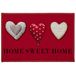Decoratief Home Passion Decoratief tapijt, rechthoekig, meerkleurig, 40 x 60 cm