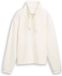 Tom Tailor - Scuba-sweatshirt met opstaande kraag - Maat XL - Whisper White