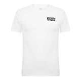 Levi's Graphic Crewneck T-shirt voor heren, grafische print, Kleur Bw Wit +, M
