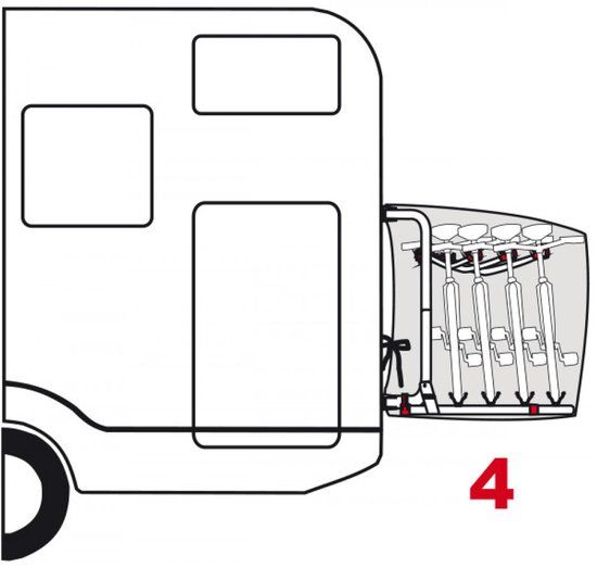 Fiamma Fietshoes S 4 fietsen