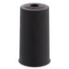 WAGNER Vloerdeurstopper/wanddeurstopper VULKANO BIG - diameter Ø 45 x 75 mm, buffer van hoogwaardig rubber, zwart, om te schroeven - Made in DE - 15525321