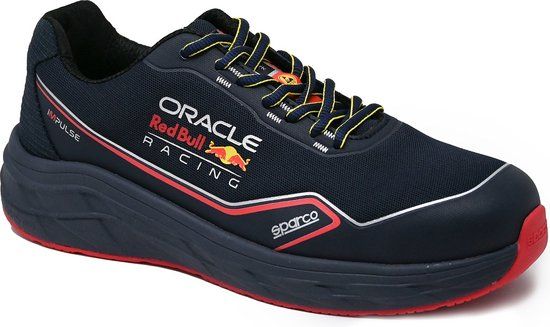 Sparco Milton ESD Red Bull S1PS Veiligheidsschoen Maat 45 - Blauw - Unisex