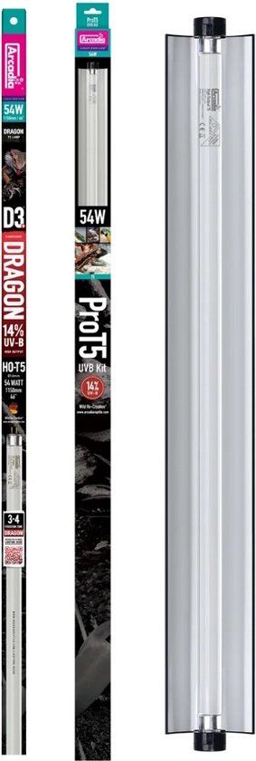 Aquadistri Arcadia Pro T5 UVB Kit - UVB TL Verlichting Terrarium