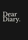 Dear Diary. Soft Black Edition