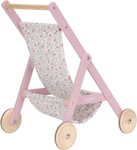 Little Dutch Poppenbuggy – Hout