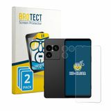 BROTECT - Screenprotector voor Sony Xperia 1 VIII (Voor+Camera) - Folie Beschermfolie transparant 2 Stuks