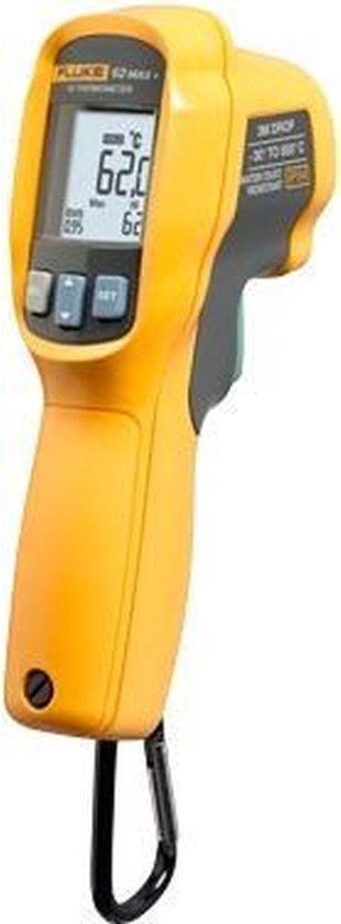 Fluke 62 MAX+ Infraroodthermometer - dubbele laser - -30 tot 650 graden