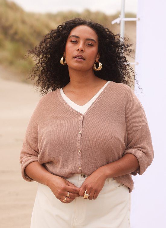 YEST CURVE Lilianne Cover ups - Baked Clay - maat 0(46)