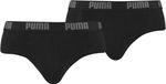 PUMA Boxershort Heren BASIC BRIEF 2P - Black / Black