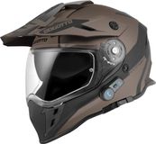 Bogotto H331 BT Tour EVO Zwart Bruin Bluetooth Enduro Helm