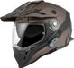 Bogotto H331 BT Tour EVO Zwart Bruin Bluetooth Enduro Helm