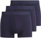 OLYMP Boxershorts SET Unipack (3er Pack) Blauw Katoen-stretch jersey Mannen XL