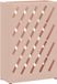 vidaXL Regen Paraplu Stand Roze 28 x 12 x 41 cm Staal