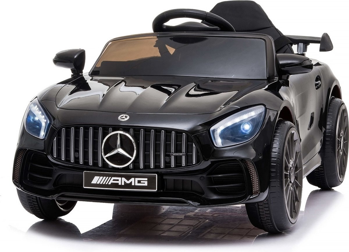 Viking Choice Elektrische kinderauto - Mercedes GTR AMG - 2x25W - zwart