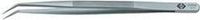 C.K T2359 Onderdelenpincet 22 SA Spits, gebogen, fijn 150 mm
