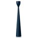 Freemover Rolf kandelaar, beukenhout, donkerblauw, 38 cm