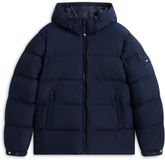 Tommy Hilfiger Heren Winterjas Polyester Donkerblauw M