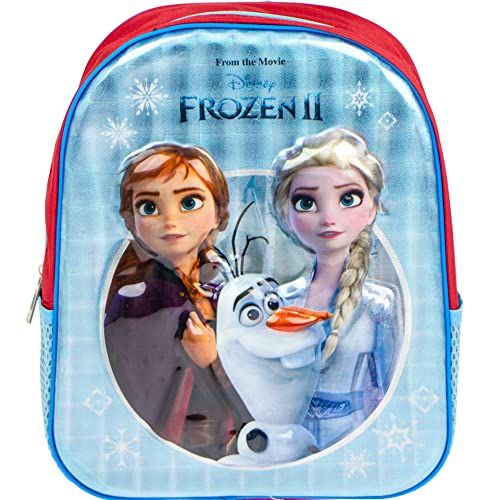 Disney Frozen Schoolrugzak voor meisjes - Anna, Elsa en Olaf in 3D - Schooltas - Cadeau