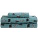 Beatrice Home Fashions Cozy Cabin 3-delige Twin Microfiber Beddengoed Lakenset met diepe zakken, rustiek patchwork geruite hert, wildernis beren