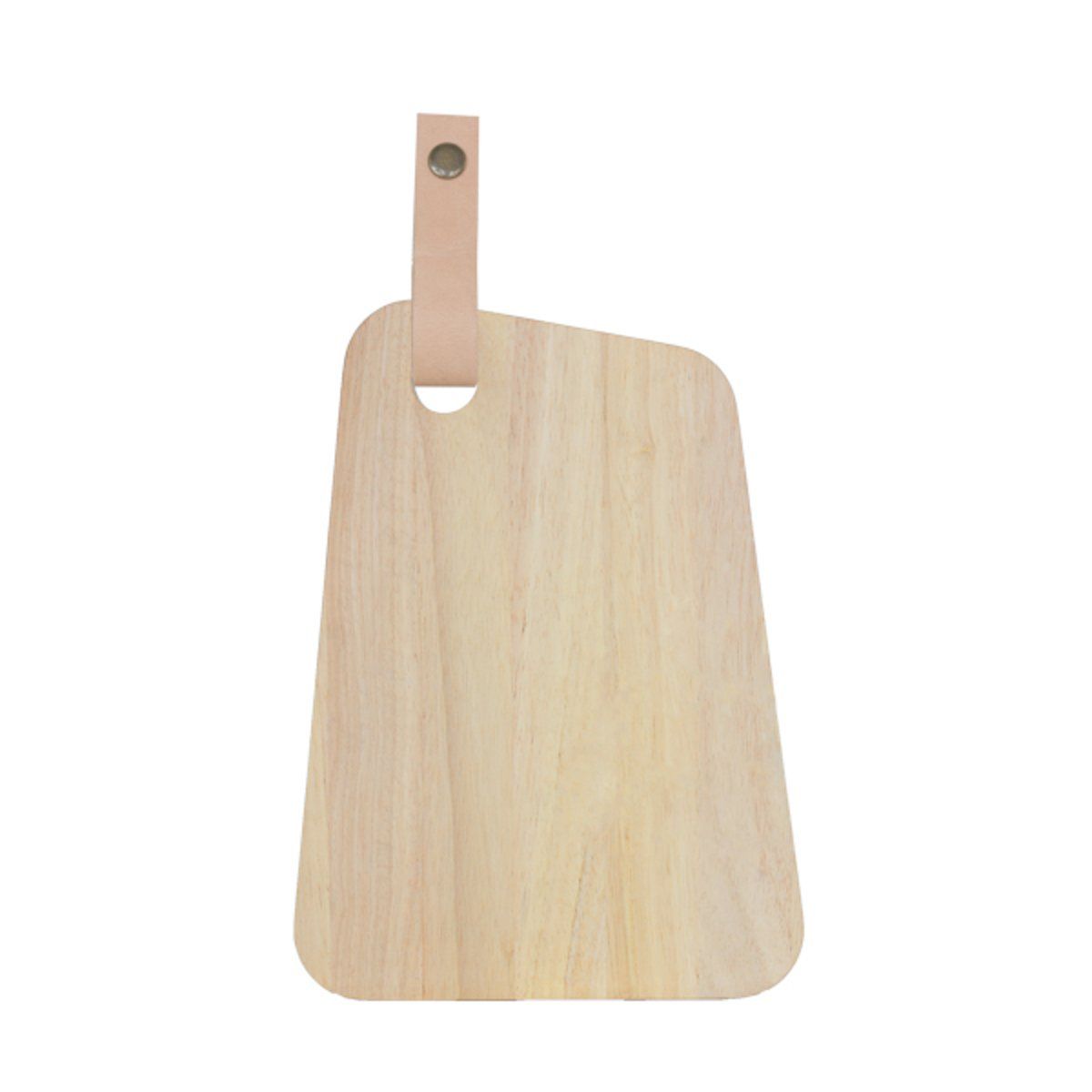 TAK Design Organic Snijplank M - Incl. Leer - Hout - 30 x 22 cm - 8719237018253