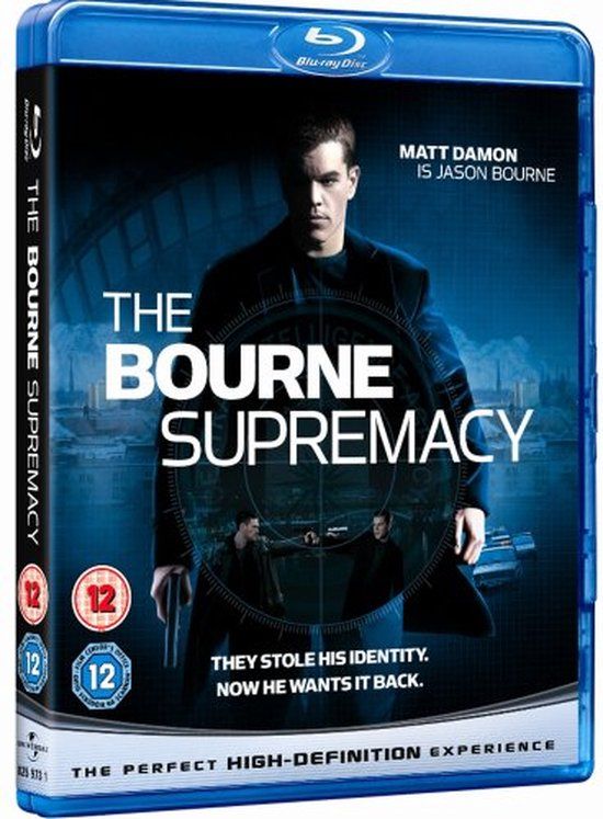 Merkloos The Bourne Supremacy (Blu-ray tweedehands film)