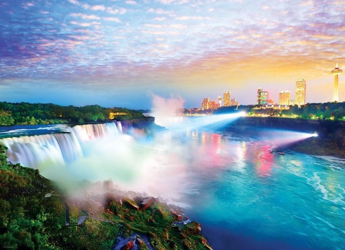 Eurographics puzzel Niagarafälle
