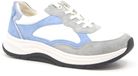 Ganter 201852 Wijdte H Lage Sneakers Dames Wit Combi Leer Rubber Maat 38