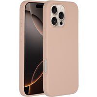 Accezz Liquid Silicone Backcover met MagSafe voor de Apple iPhone 16 Pro Max - Roze