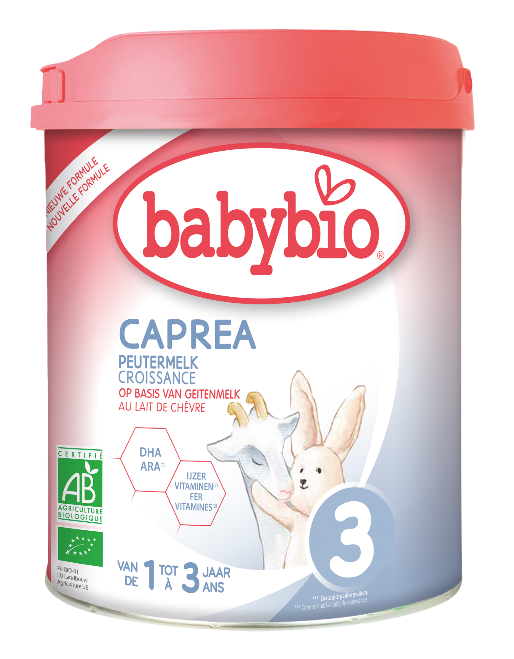 Babybio Babybio Caprea 3 Geitenmelk 12+ Maanden 800 g