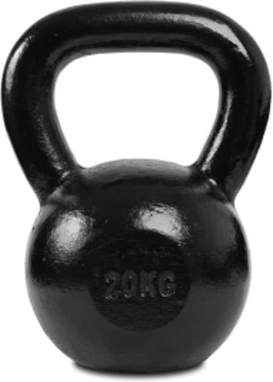 RS Sports Kettlebell - Russian - Rubber voet - 20 kg