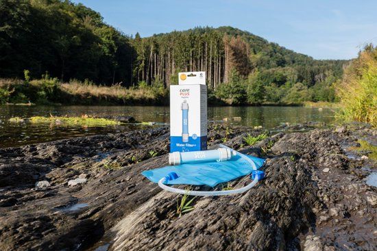 Care Plus Waterfilter Evo - inclusief 3L waterreservoir - Voor Noodpakket en Noodsituaties